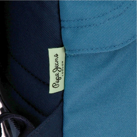 Mochila Escolar Adap. 44cm. Pepe Jeans DUNCAN Azul | Ref. 186.64923D1