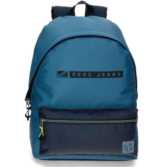 Mochila Escolar Adap. 44cm. Pepe Jeans DUNCAN Azul | Ref. 186.64923D1