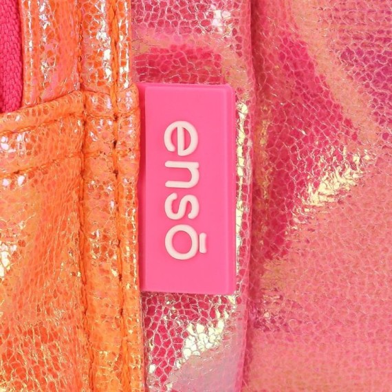 Mochila Pré-Escolar Adap. 32cm Enso CAT CUDDLER Rosa Fuchsia | Ref. 186.93921D1