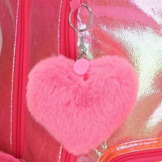 Mochila Pré-Escolar Adap. 32cm Enso CAT CUDDLER Rosa Fuchsia | Ref. 186.93921D1