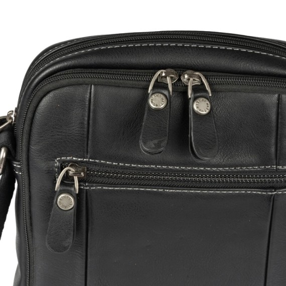 Bolsa de Tiracolo 2C Matties REPORTEROS HOMEM Preta | Ref. 132.46453P