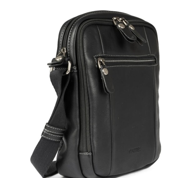 Bolsa de Tiracolo 2C Matties REPORTEROS HOMEM Preta | Ref. 132.46453P