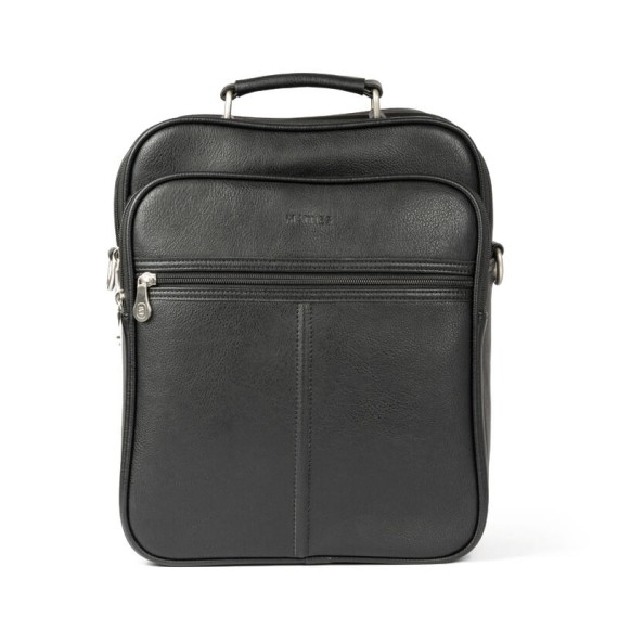 Bolsa de Tiracolo c/ Asa de Mão Matties REPORTEROS NAPPA Preta | Ref. 132.42016P