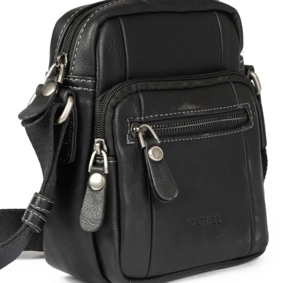 Bolsa de Tiracolo c/ Bolsos Matties REPORTEROS HOMEM Preta | Ref. 132.46455P