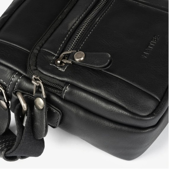 Bolsa de Tiracolo c/ Bolsos Matties REPORTEROS HOMEM Preta | Ref. 132.46455P