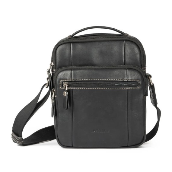 Bolsa de Tiracolo c/ Pega Matties REPORTEROS HOMEM Preta | Ref. 132.46454P