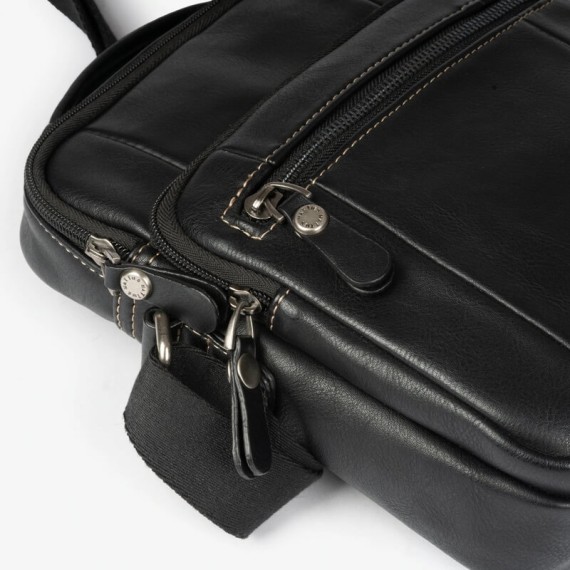 Bolsa de Tiracolo c/ Pega Matties REPORTEROS HOMEM Preta | Ref. 132.46454P