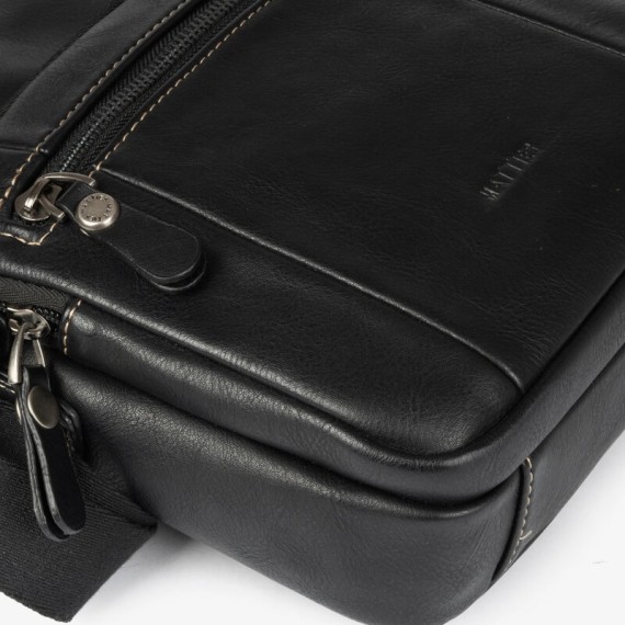 Bolsa de Tiracolo c/ Pega Matties REPORTEROS HOMEM Preta | Ref. 132.46454P