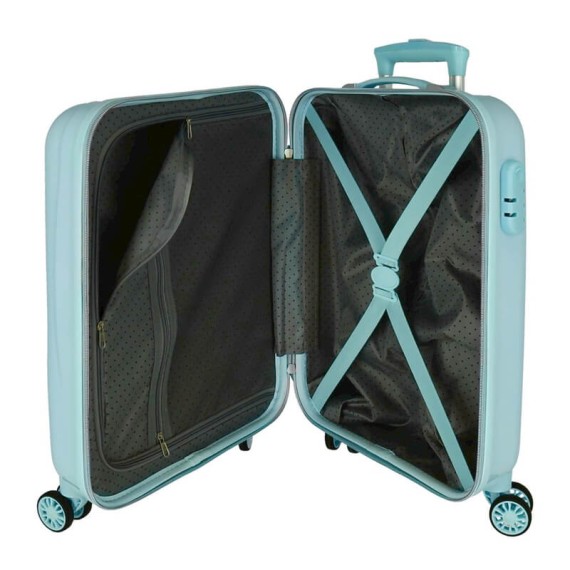 Mala de Cabine / Trolley 55cm 4 Rodas Spinner Frozen FROSTED LIGHT Turquesa | Ref. 186.2431721
