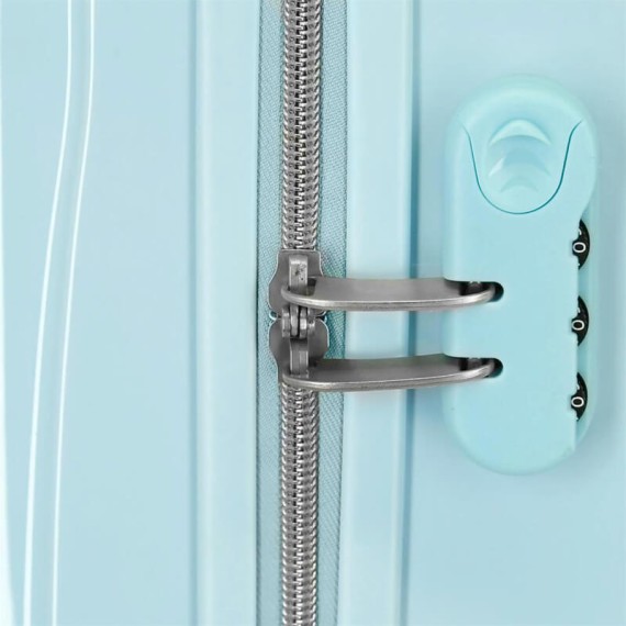 Mala de Cabine / Trolley 55cm 4 Rodas Spinner Frozen FROSTED LIGHT Turquesa | Ref. 186.2431721