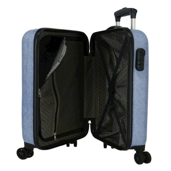 Mala de Cabine / Trolley 55cm 4 Rodas MINNIE Make it Rain Bows Azul | Ref. 186.4531721 Mala de Cabine / Trolley 55cm 4 Rodas MINNIE Make it Rain Bows Azul | Ref. 186.4531721