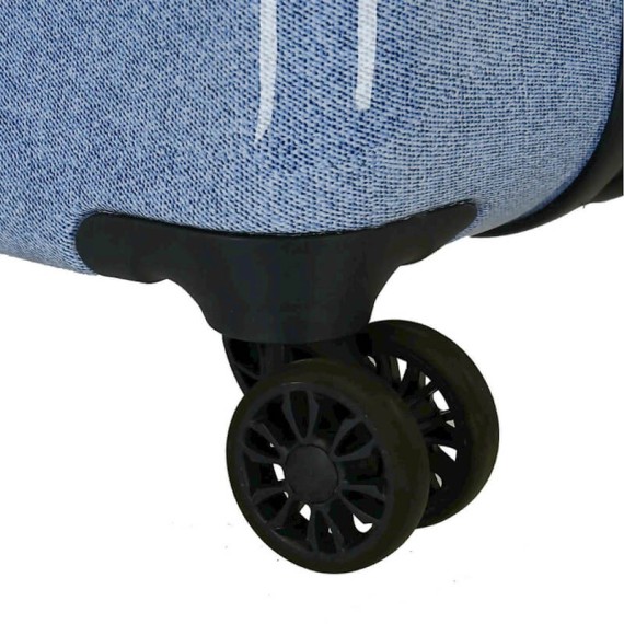 Mala de Cabine / Trolley 55cm 4 Rodas MINNIE Make it Rain Bows Azul | Ref. 186.4531721 Mala de Cabine / Trolley 55cm 4 Rodas MINNIE Make it Rain Bows Azul | Ref. 186.4531721