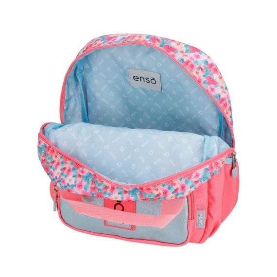Mochila Pequena Adap. 28cm Enso TOGETHER GROWING Rosa | Ref. 186.93720D1