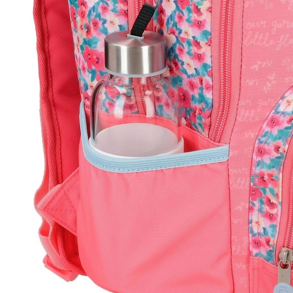 Mochila Pequena Adap. 28cm Enso TOGETHER GROWING Rosa | Ref. 186.93720D1