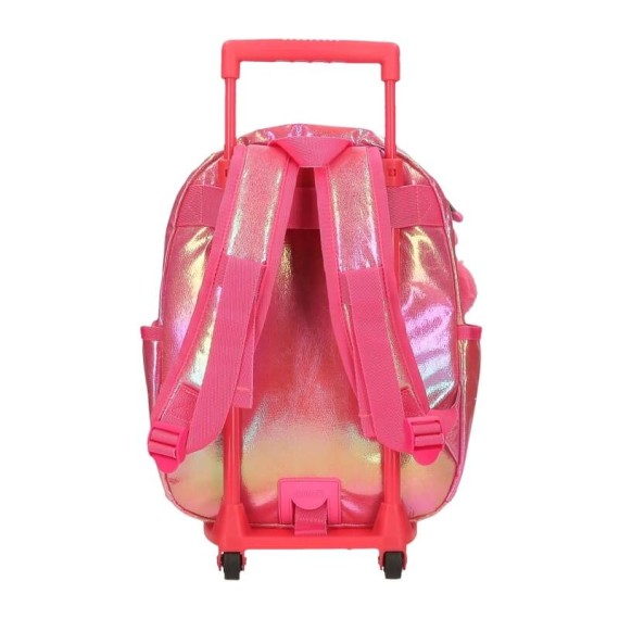 Mochila Pré-Escolar Adap. 32cm c/ Carro Enso CAT CUDDLER Rosa Fuchsia | Ref. 186.93921T1