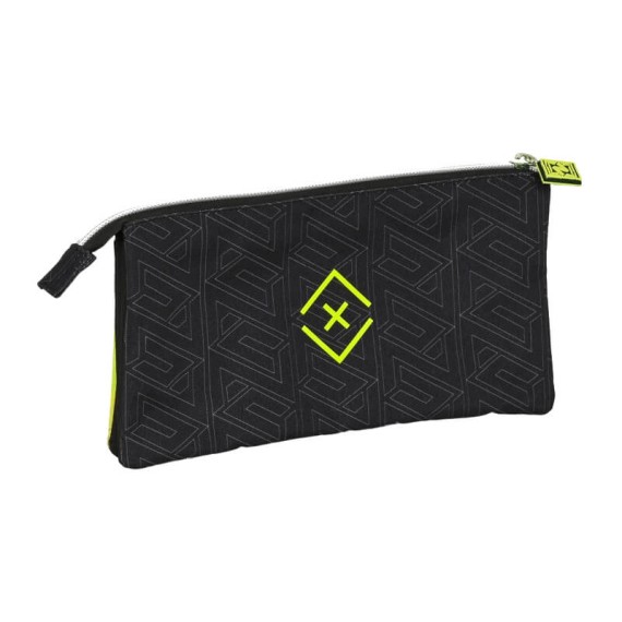 Estojo Escolar Triplo Nerf NEON Preto | Ref. 248.812240744 Estojo Escolar Triplo Nerf NEON Preto | Ref. 248.812240744