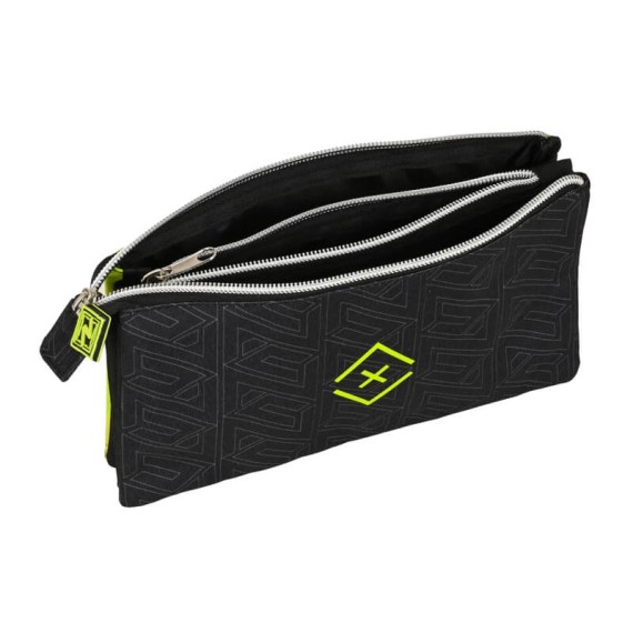 Estojo Escolar Triplo Nerf NEON Preto | Ref. 248.812240744 Estojo Escolar Triplo Nerf NEON Preto | Ref. 248.812240744