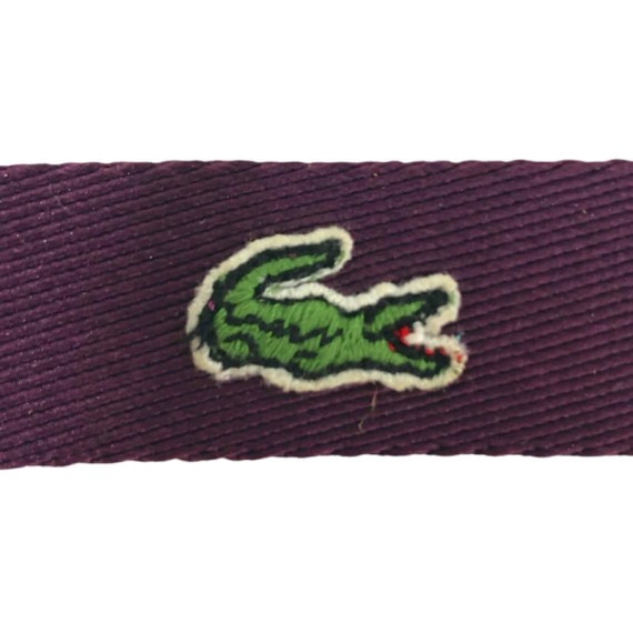Fita de Pescoço para Chaves Lacoste Roxa | Ref. 92.L760210