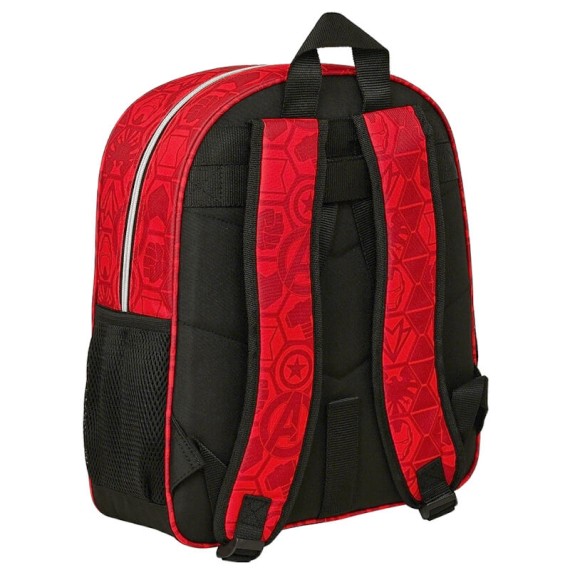 Mochila Escolar Adap. 38cm AVENGERS Infinity Vermelha | Ref. 248.612279640 Mochila Escolar Adap. 38cm AVENGERS Infinity Vermelha | Ref. 248.612279640