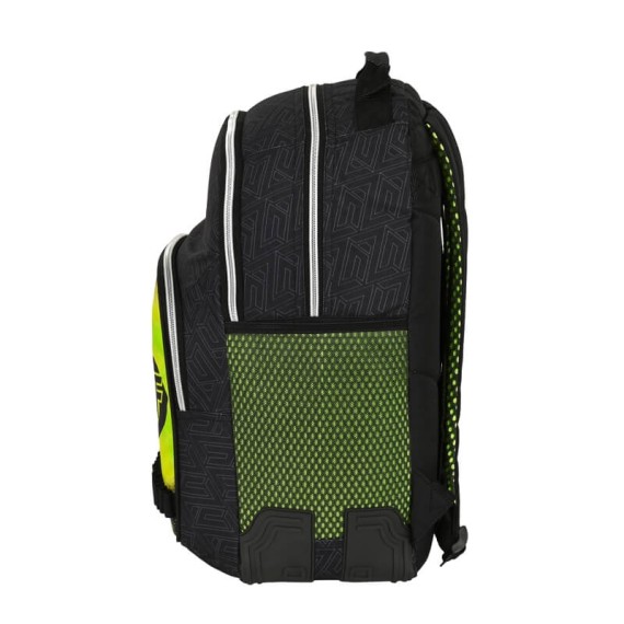 Mochila Escolar Adap. 42cm 2C Nerf NEON Preta | Ref. 248.612240773 Mochila Escolar Adap. 42cm 2C Nerf NEON Preta | Ref. 248.612240773