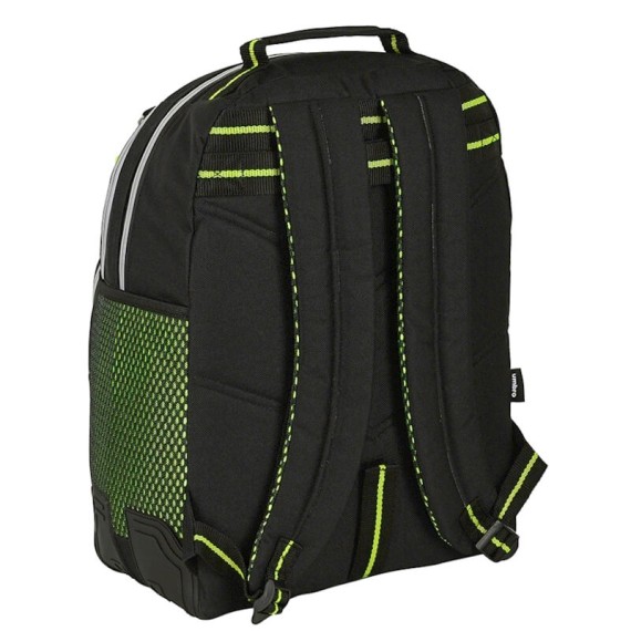 Mochila Escolar Adaptável 42cm 2C Umbro ESSENTIALS Preto | Ref. 248.612237773