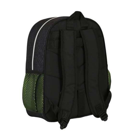 Mochila Escolar Júnior Adap. 38cm Nerf NEON Preta | Ref. 248.612240640 Mochila Escolar Júnior Adap. 38cm Nerf NEON Preta | Ref. 248.612240640