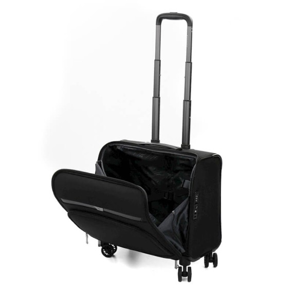 Roncato Pasta para Portátil 15.6” c/ 4 Rodas BIZ 4.0 Preta | Ref. 99.41388801