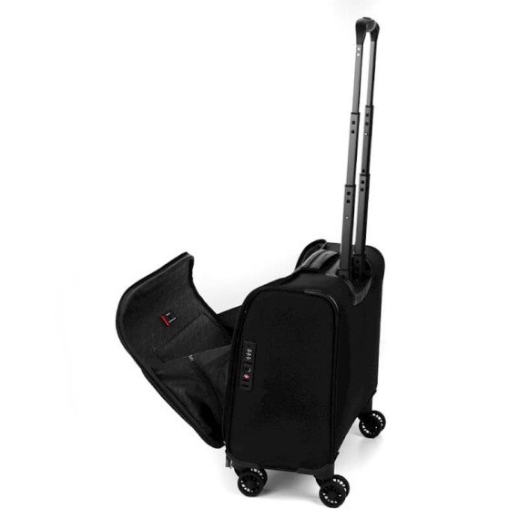 Roncato Pasta para Portátil 15.6” c/ 4 Rodas BIZ 4.0 Preta | Ref. 99.41388801