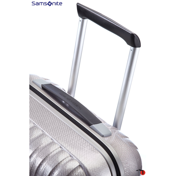 Samsonite Mala/Trolley Médio 69cm 4 Rodas Spinner CHRONOLITE Pérola, 4 image Samsonite Mala/Trolley Médio 69cm 4 Rodas Spinner CHRONOLITE Pérola, 4 image