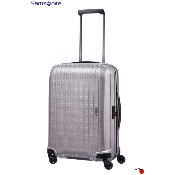Samsonite Mala/Trolley Médio 69cm 4 Rodas Spinner CHRONOLITE Pérola