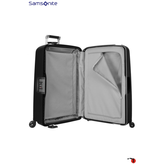 Samsonite Mala/Trolley de Viagem Grande 75cm 4 Rodas Spinner S´CURE DLX Graphite - Ref. 92U4400218