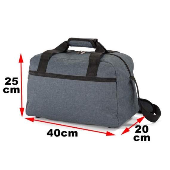 Benzi Saco de Viagem Ryanair 40cm Cinza | Ref. 288.BZ5528CI