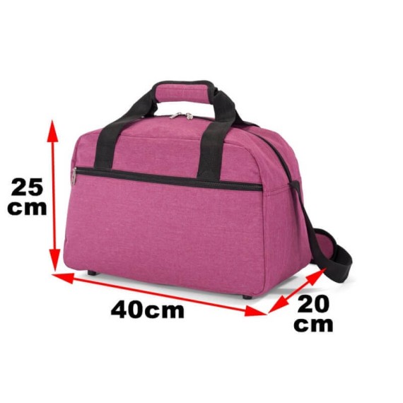 Benzi Saco de Viagem Ryanair 40cm Rosa | Ref. 288.BZ5528R Benzi Saco de Viagem Ryanair 40cm Rosa | Ref. 288.BZ5528R
