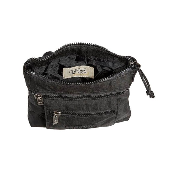 Camel Active Bolsa de Ombro JOURNEY Preta | Ref. 91B0060960
