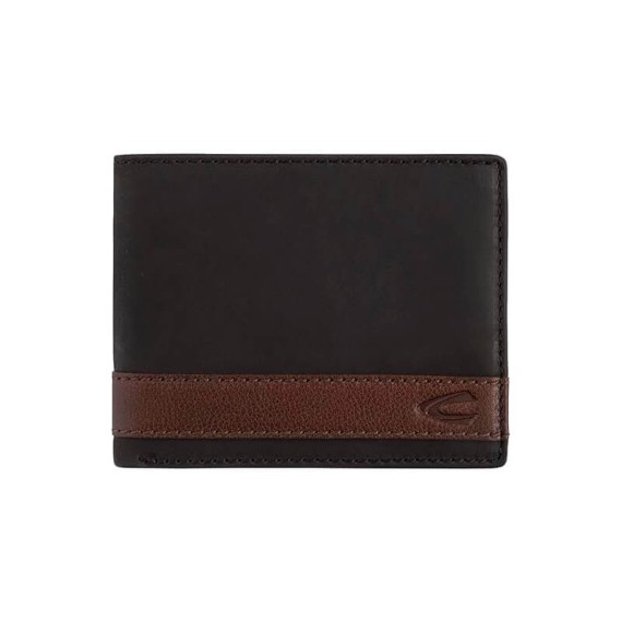 Camel Active Carteira Porta-Notas Horizontal com Porta-Moedas TAIPEH Preta | Ref. 9127470460