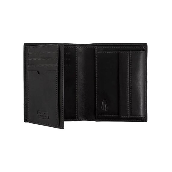 Camel Active Carteira Tradicional ao Alto com Porta-Moedas TOKYO Preta | Ref. 9127070560