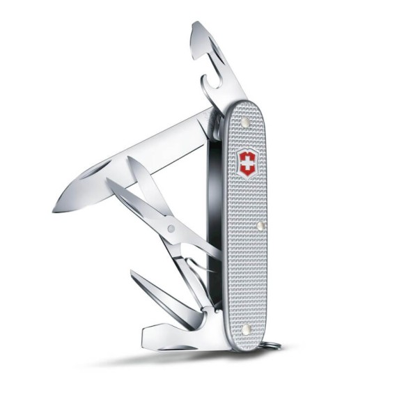 Canivete 93mm 9 Funções VICTORINOX Pionneer X Aluminio Prata | Ref. 320.08231.26 Canivete 93mm 9 Funções VICTORINOX Pionneer X Aluminio Prata | Ref. 320.08231.26