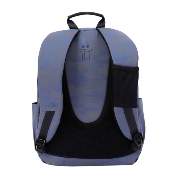 Mochila Escolar Acuarela Edição Limitada Totto Azul | Ref. 330.MA04ECO0332JZ