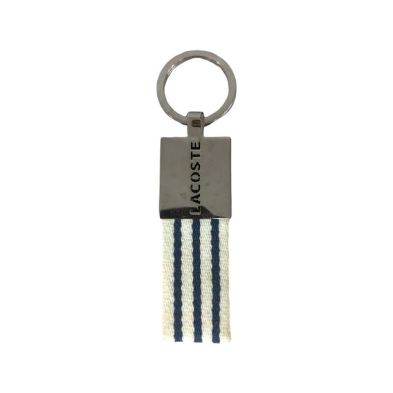 Porta-Chaves Fita Lacoste CHARMS 1 Azul | Ref. 92.L230101