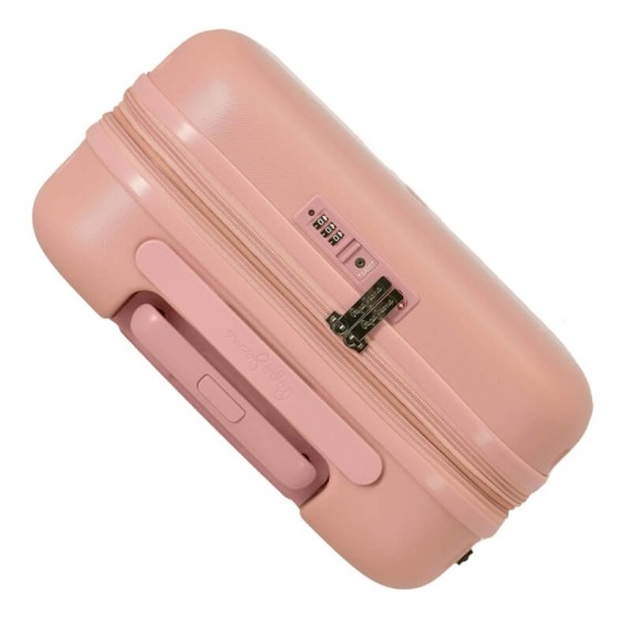 Mala de Cabine / Trolley 55cm Exp. Pepe Jeans HIGHLIGHT Rosa | Ref. 186.7688624