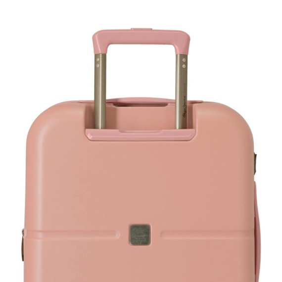 Mala de Cabine / Trolley 55cm Exp. Pepe Jeans HIGHLIGHT Rosa | Ref. 186.7688624