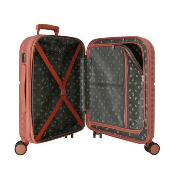 Mala de Cabine / Trolley 55cm Exp. Pepe Jeans HIGHLIGHT Terracota | Ref. 186.7688626