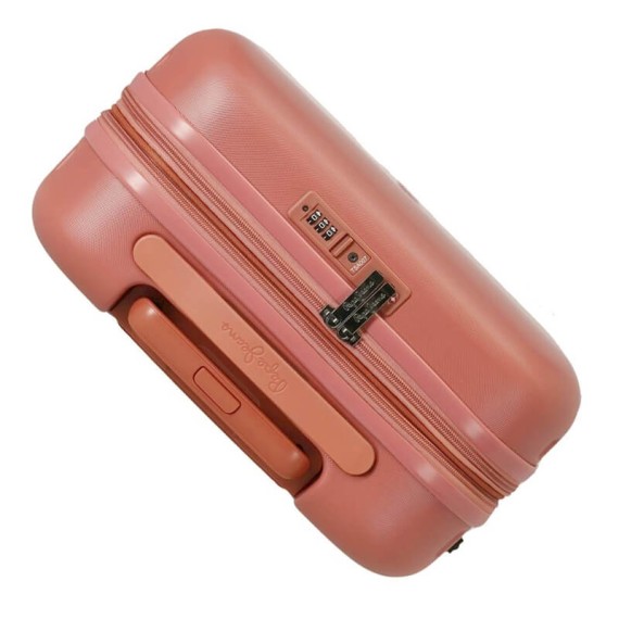 Mala de Cabine / Trolley 55cm Exp. Pepe Jeans HIGHLIGHT Terracota | Ref. 186.7688626
