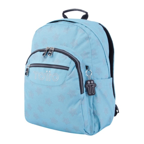 Mochila Escolar Acuarela Totto Azul Estrela | Ref. 330.MA04ECO0013DQ Mochila Escolar Acuarela Totto Azul Estrela | Ref. 330.MA04ECO0013DQ