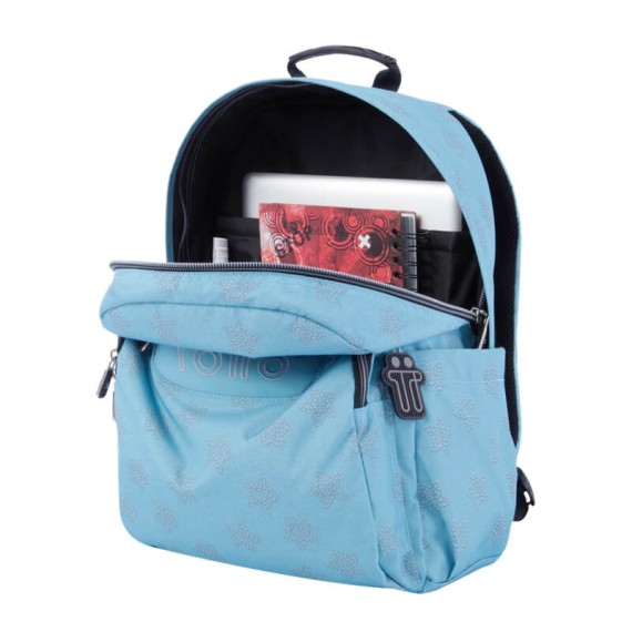 Mochila Escolar Acuarela Totto Azul Estrela | Ref. 330.MA04ECO0013DQ Mochila Escolar Acuarela Totto Azul Estrela | Ref. 330.MA04ECO0013DQ