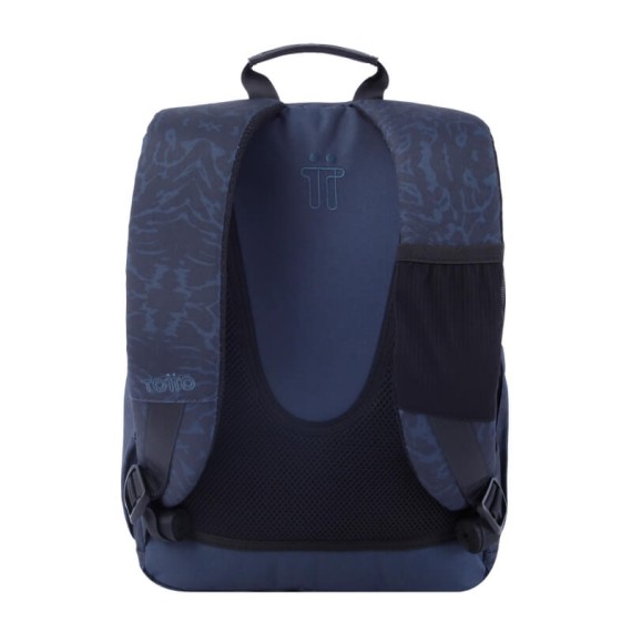 Mochila Escolar Gommas TOTTO 3JG Azul Escuro | Ref. 330.MA04ECO0183JG