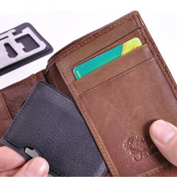 Cartão Multiusos 11 Ferramentas Metal | Ref. 222.1