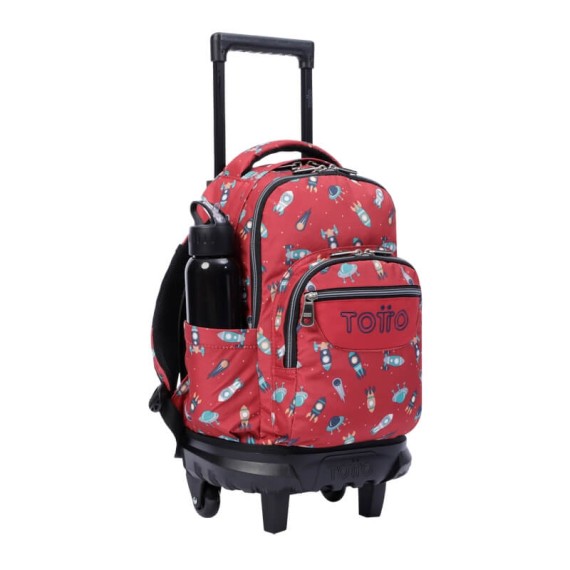 Mochila Escolar Compacta c/ Rodas Resma Totto Espaço | Ref. 330.MA03ECO0056R4
