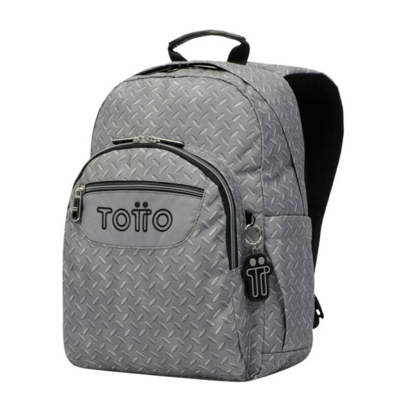 Mochila Escolar Gommas TOTTO 3Y9 Cinzenta | Ref. 330.MA04ECO0183Y9