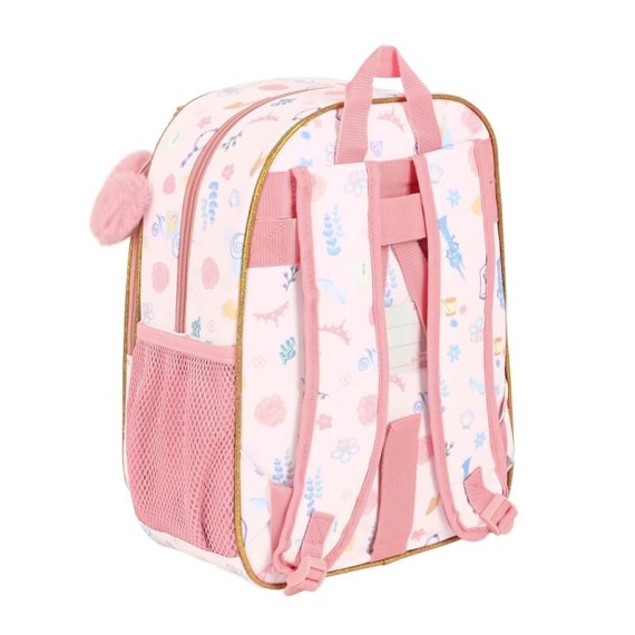 Mochila Infantil Adapt. 34cm Princesas DREAM IT Rosa | Ref. 248.612280185